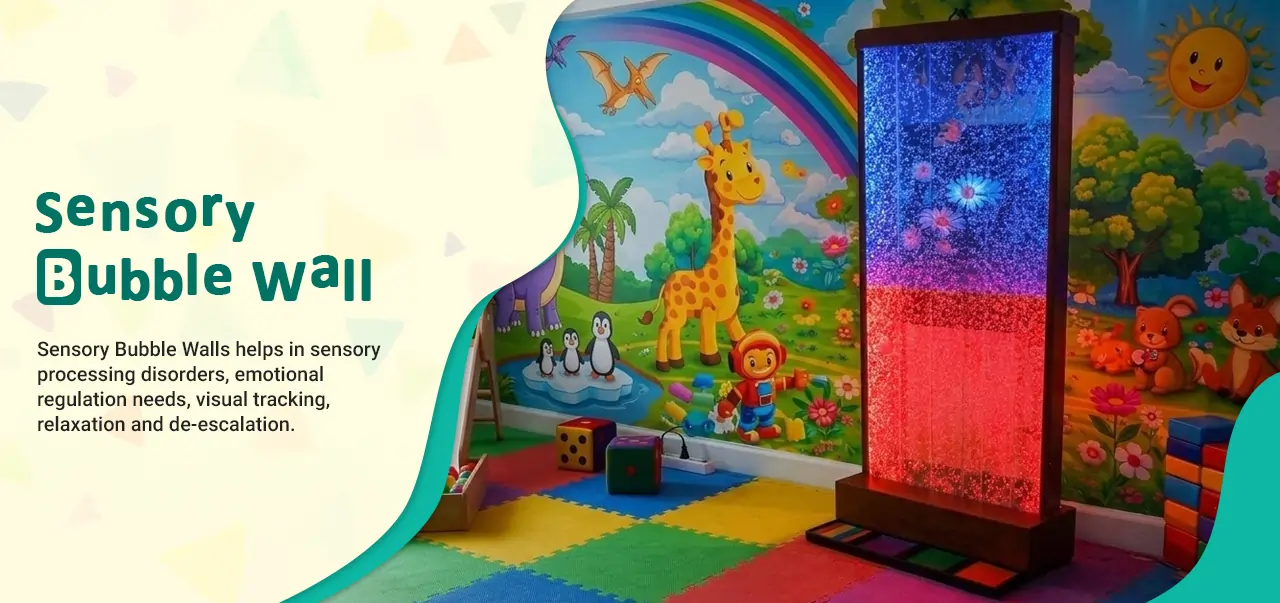 Interactive Sensory Bubble Wall